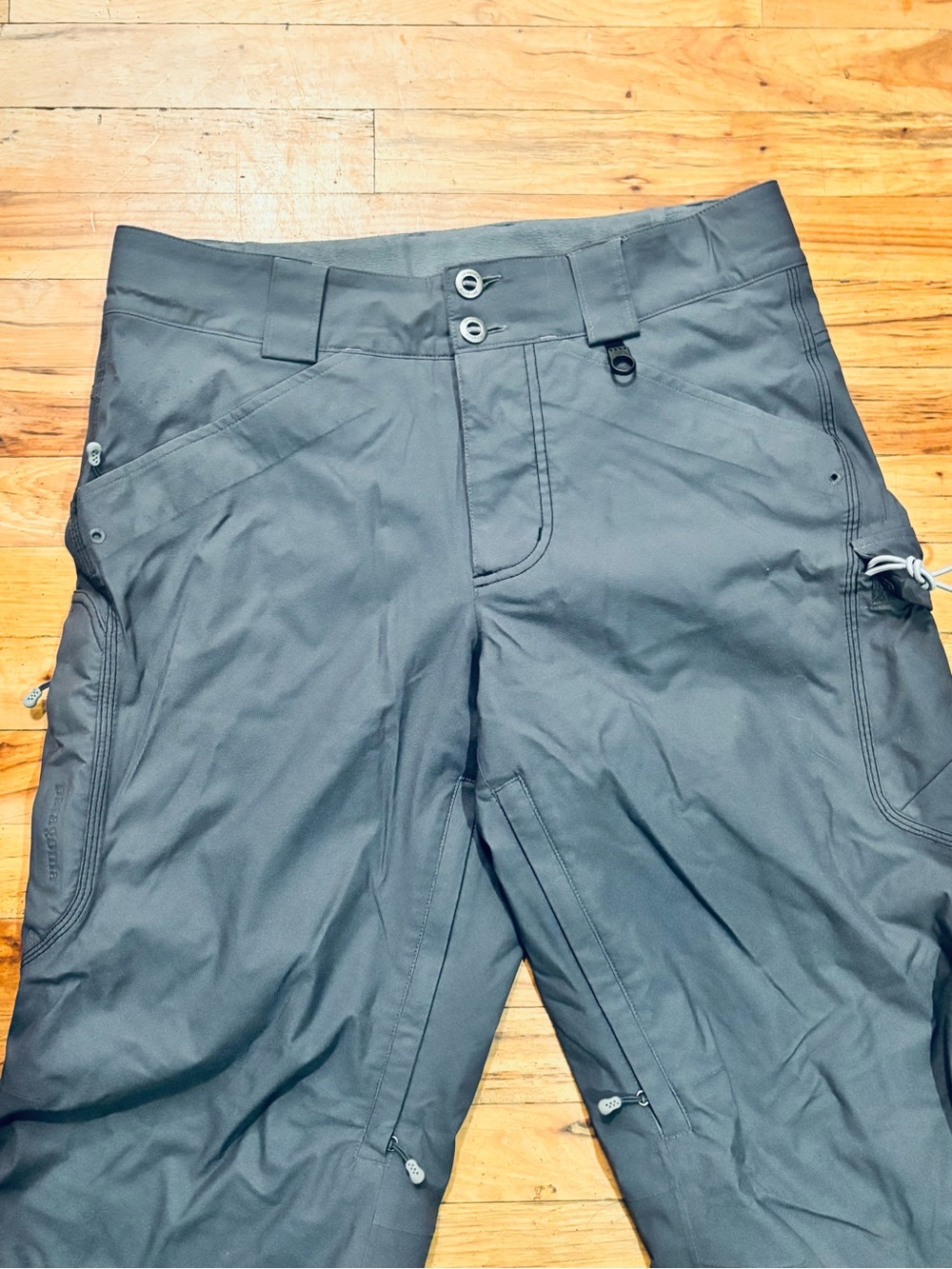 Patagonia Men’s Snow (Ski / Snowboard) Pants, slate gray, great condition - Picture 3 of 9